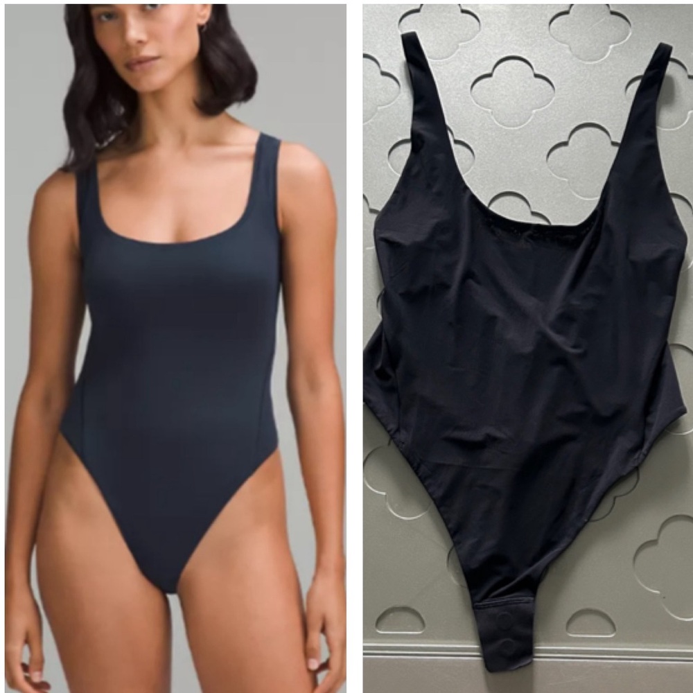 Lululemon Wundermost Nulu Bodysuit - Small - Black